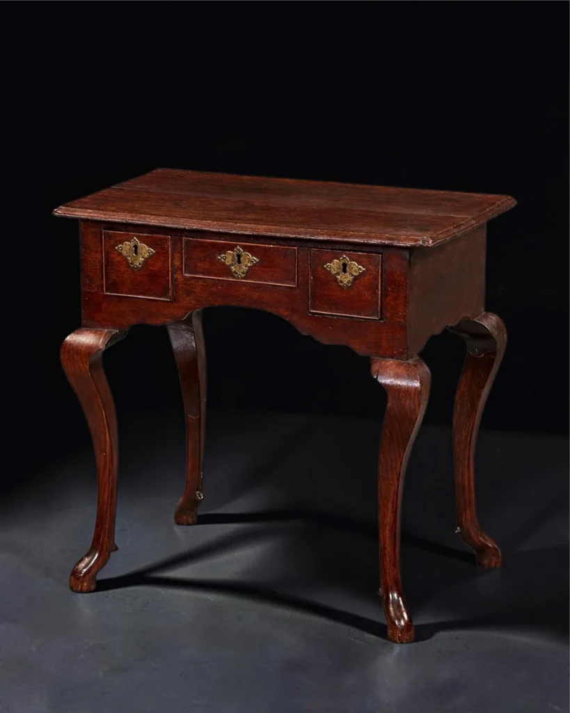 Rare Early George II Oak Lowboy