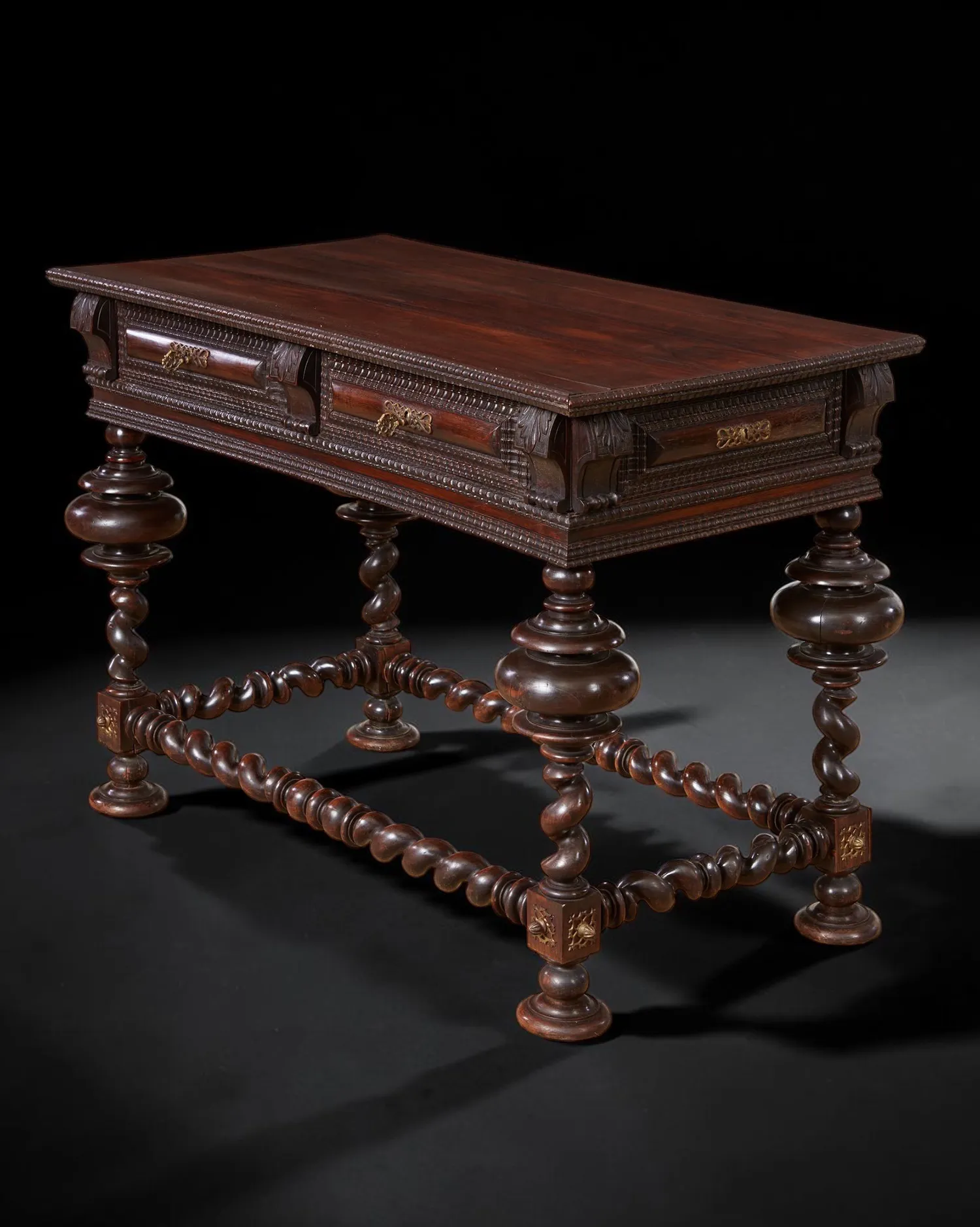 Portuguese Rosewood Side Table