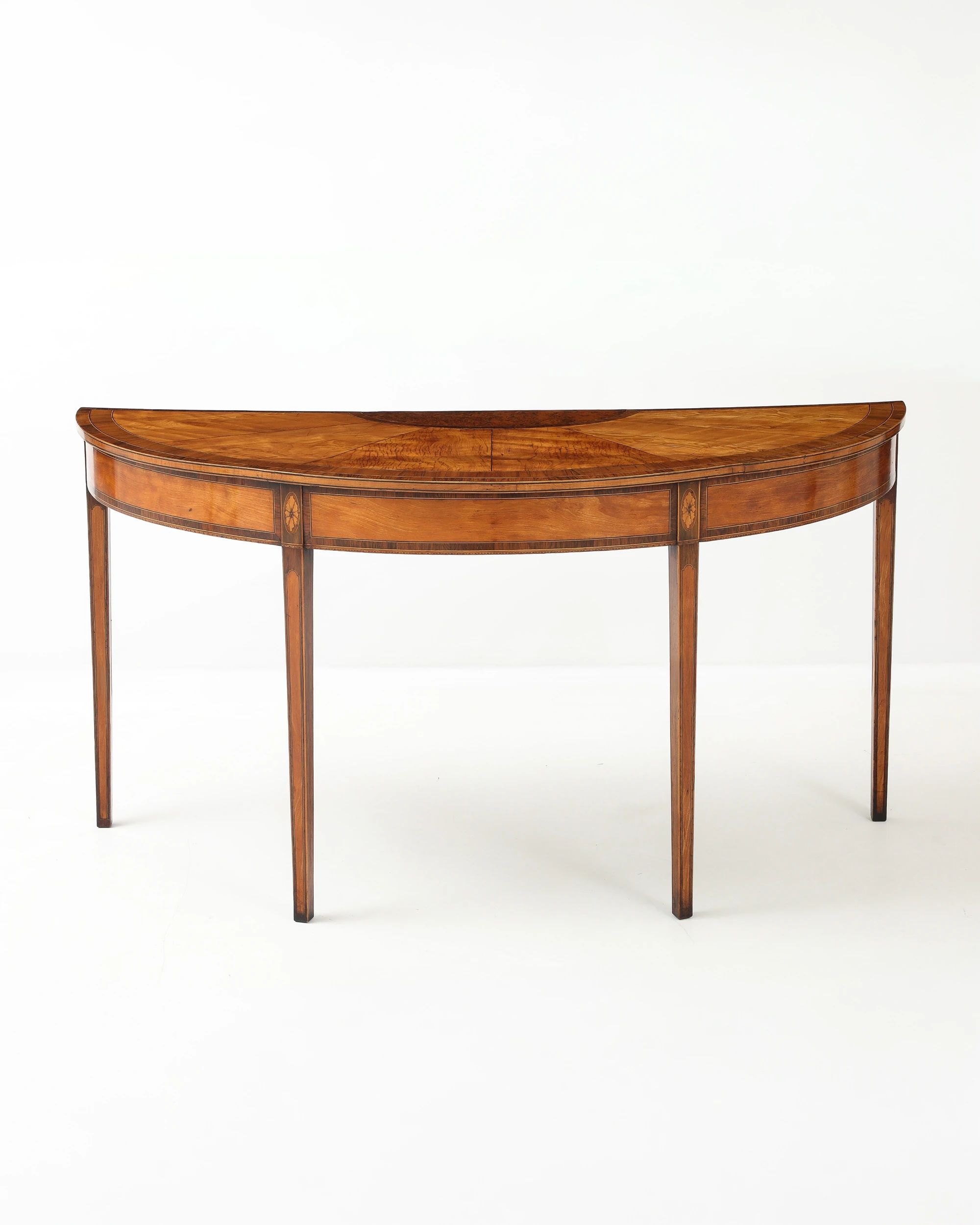 George III Irish Satinwood Pier Table