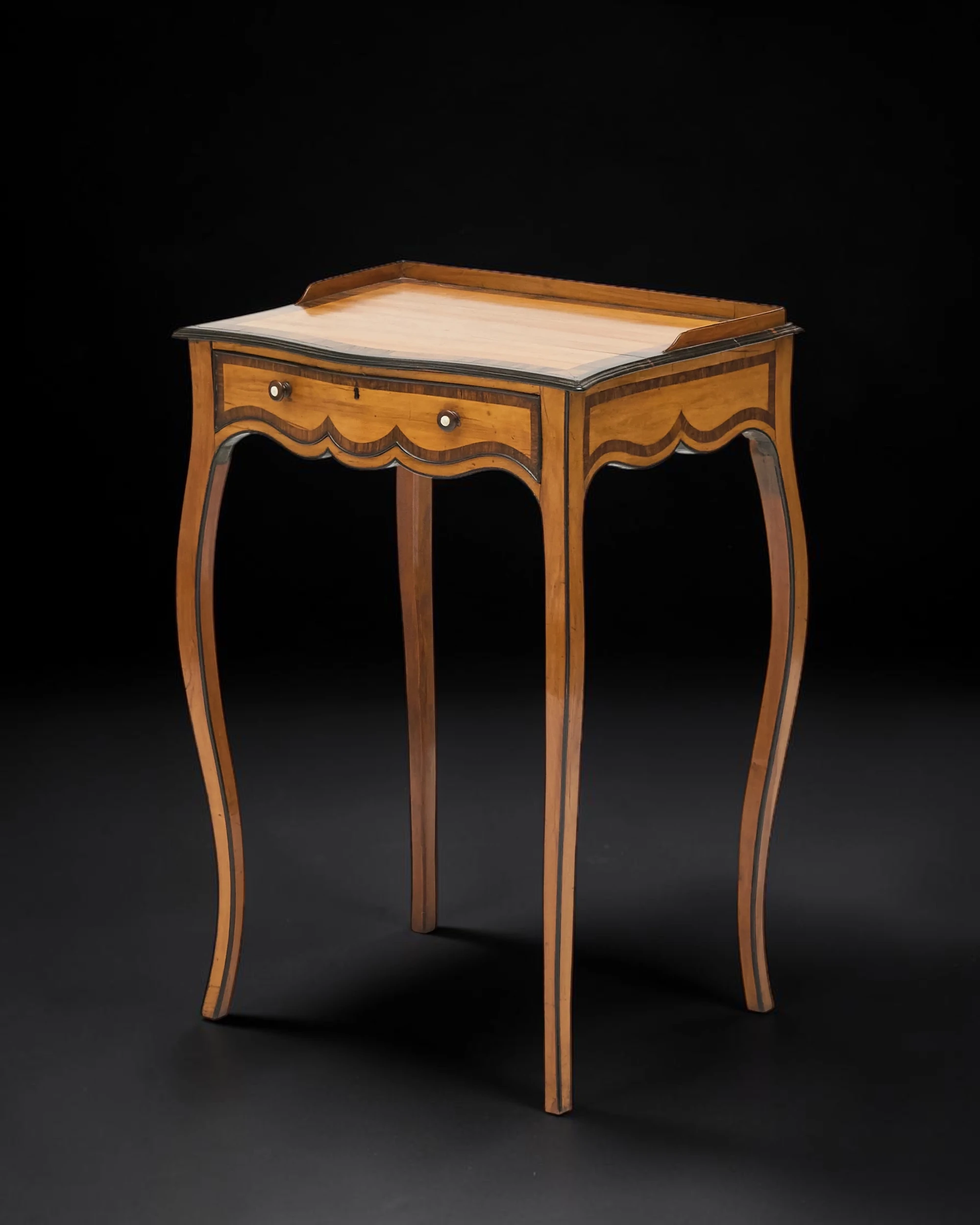 George III Satinwood Occasional Table